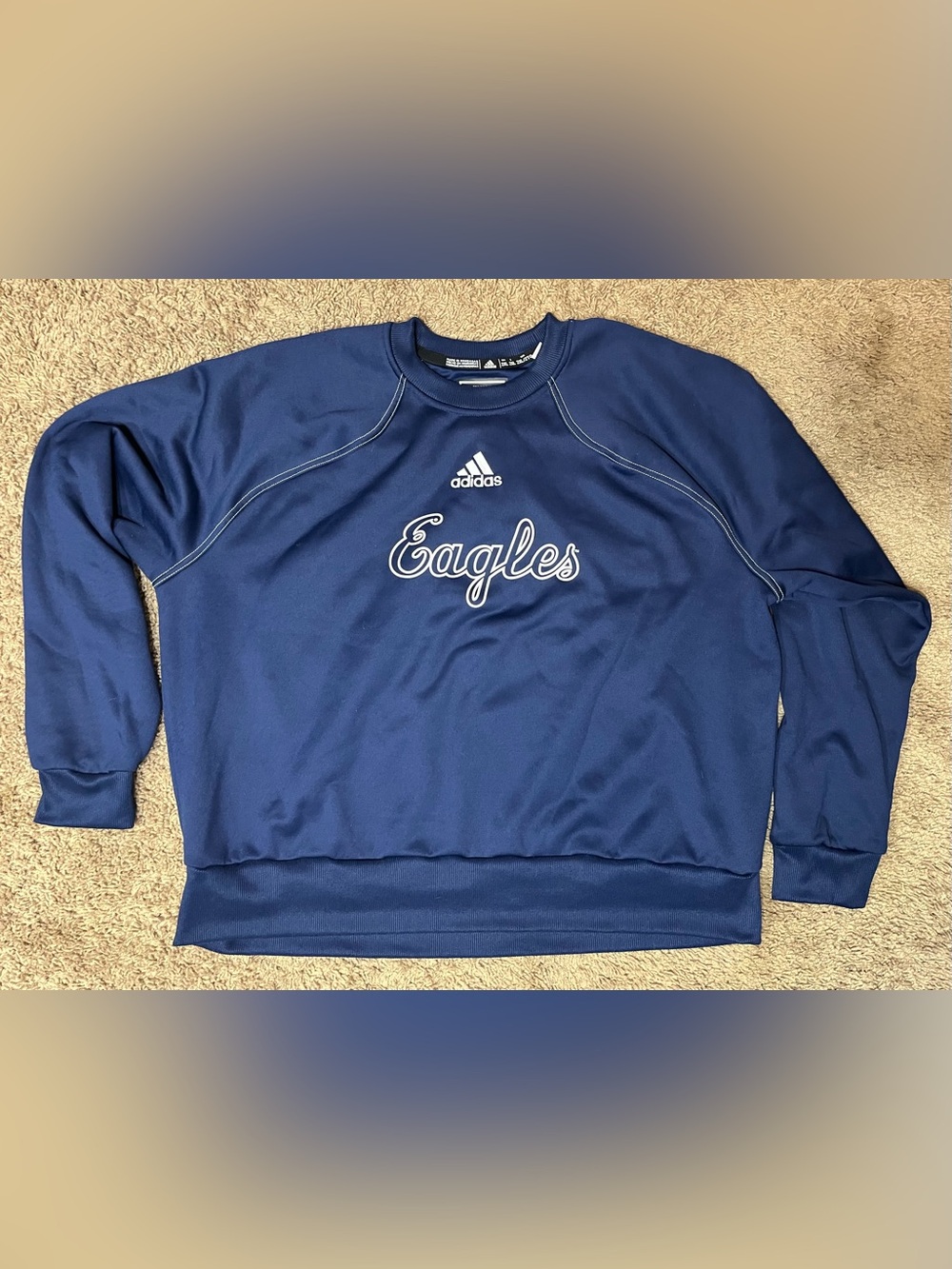 Adidas Georgia Southern Eagles Crewneck Pullover Sweatshirt Navy Women’s 2XL XXL